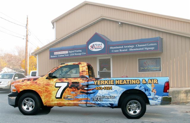 Vehicle Wraps in delaware kent signs